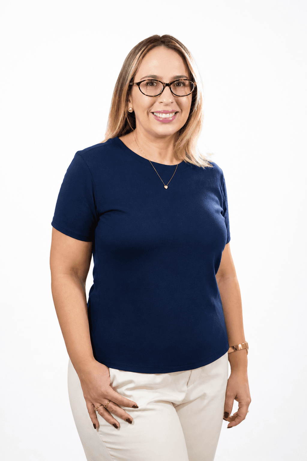 Básica Azul Marinho Feminina