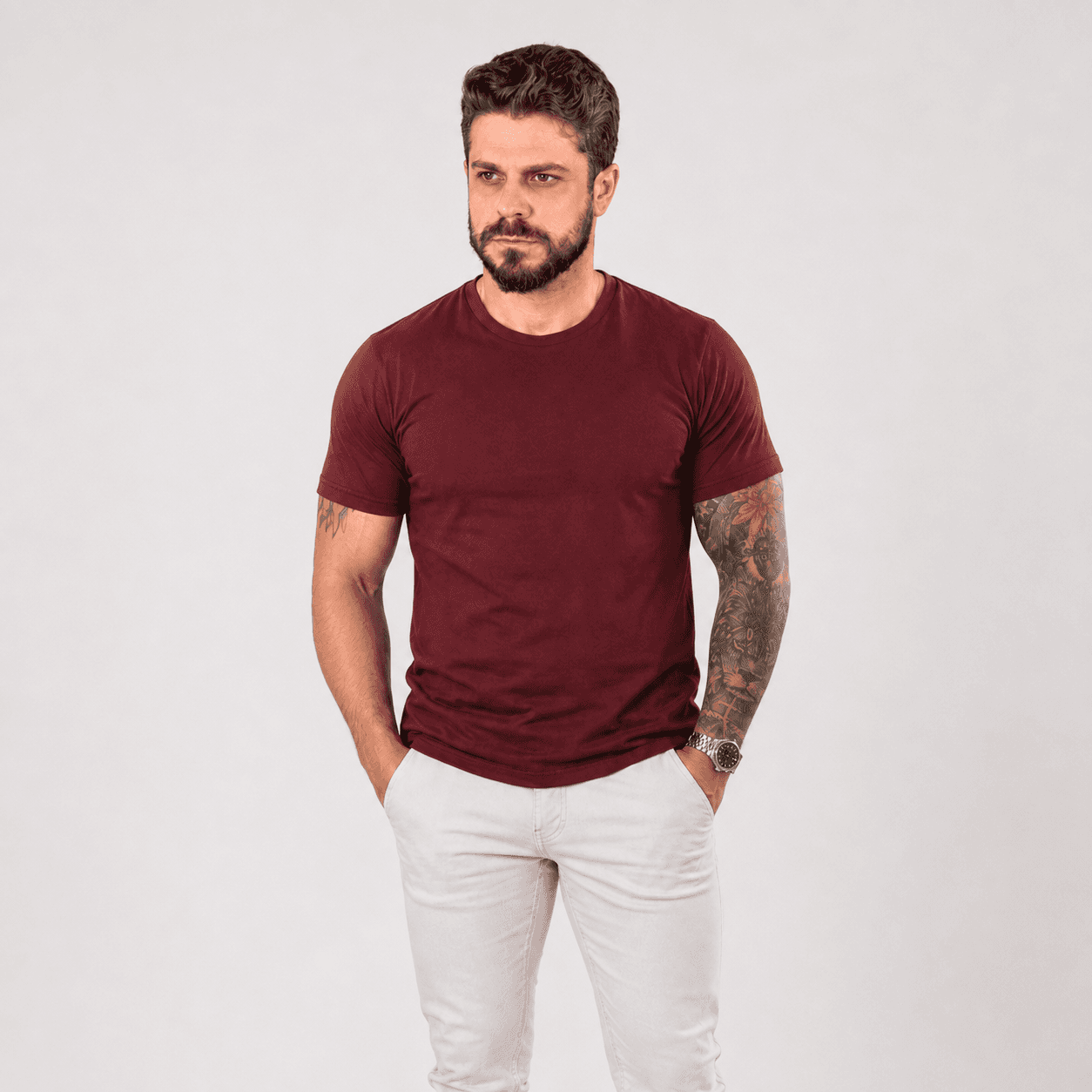 100% Algodão Fio 30 Penteado