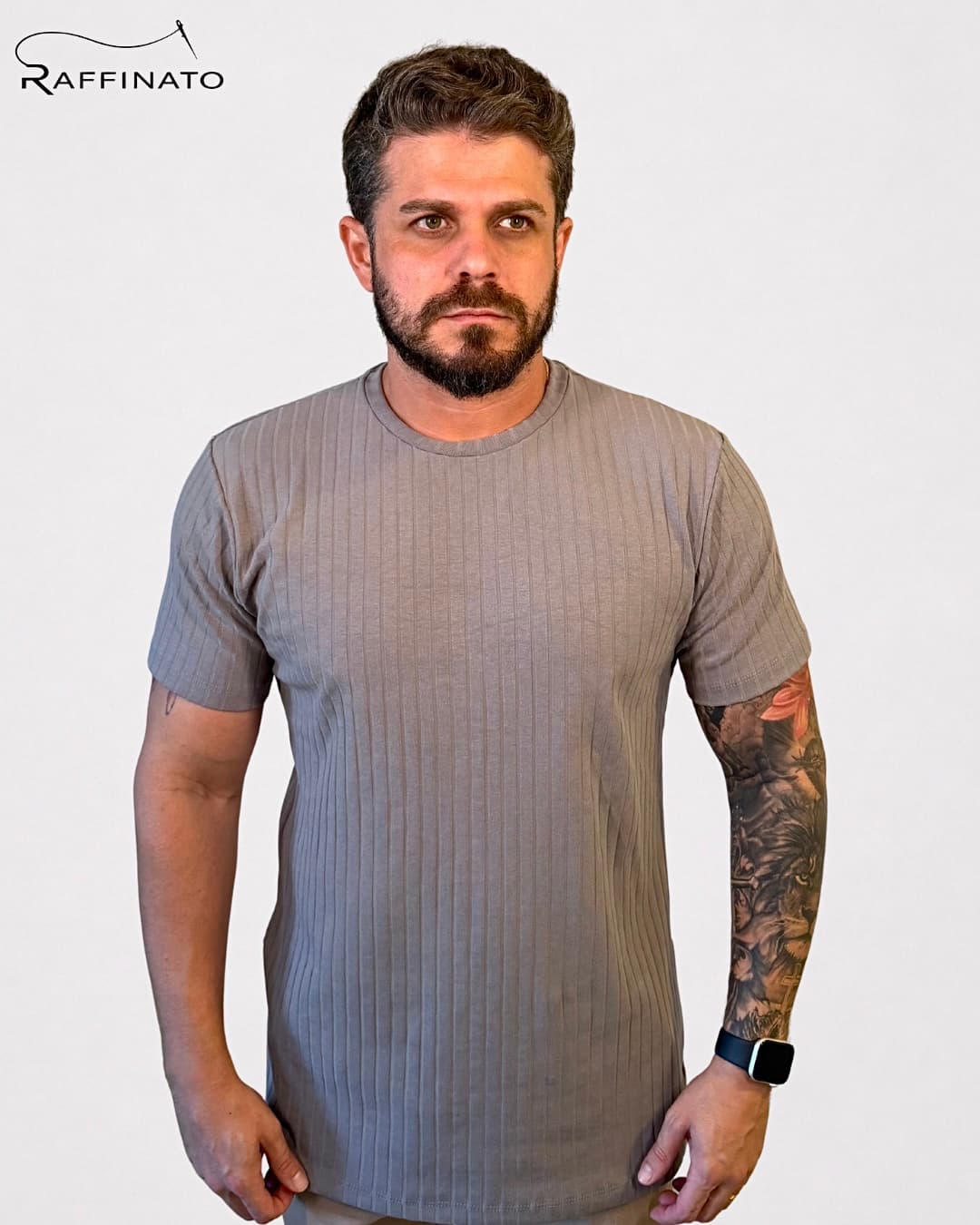 Canelada Cinza Masculino